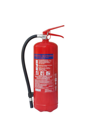 MOBIAK 6kg ABC Dry Powder Fire Extinguisher - Gateway Fire N.V. Suriname