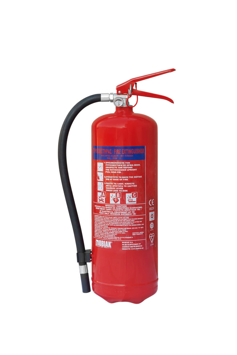 MOBIAK 6kg ABC Dry Powder Fire Extinguisher