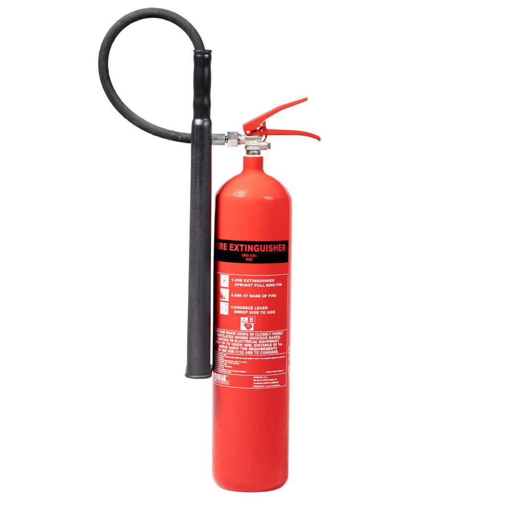 MOBIAK 5kg CO₂ Fire Extinguisher